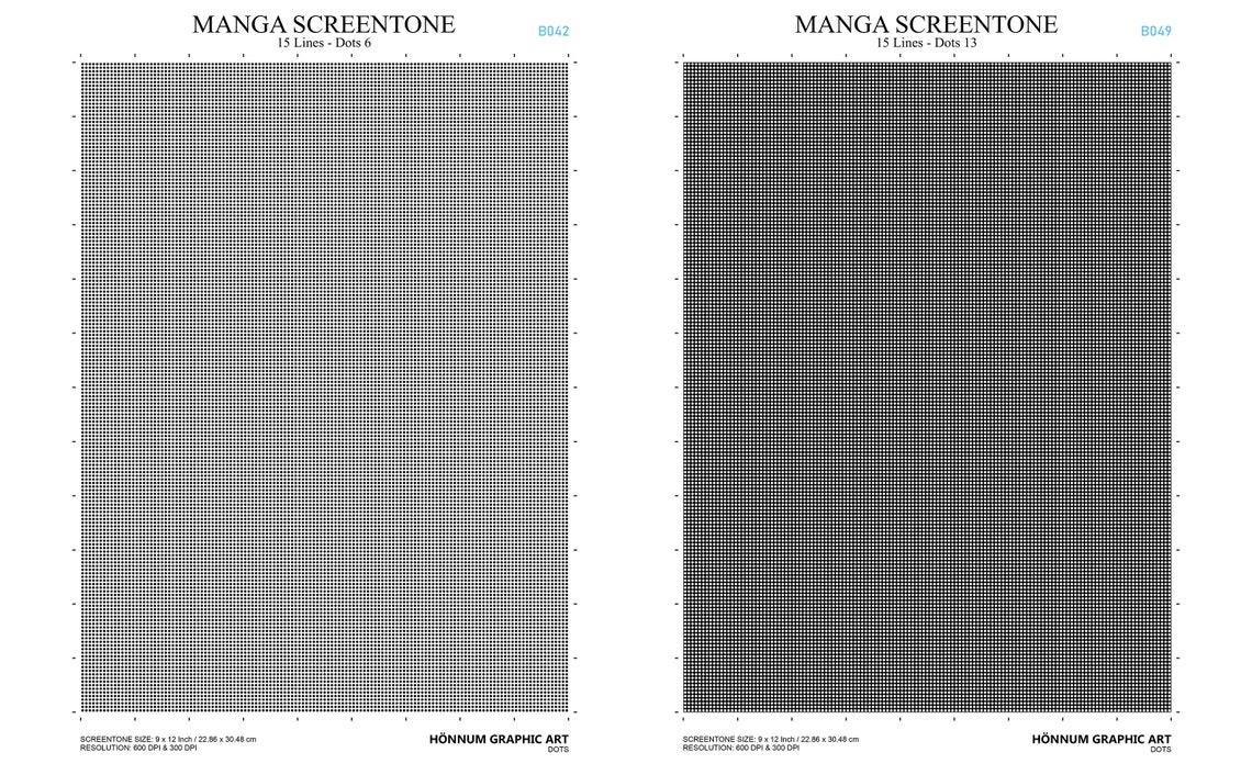 Screentones Collection 2 Dots / Patterns / Brushes