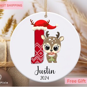 Baby&#39;s First Christmas Ornament 2024, Baby Keepsake, Custom Baby Ornament, Baby Shower - 1st Christmas Gift, Personalized New Baby Gift