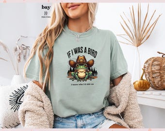 Retro Western Frog Lover Tshirt, Sarcastic Shirts, Funny Sayings, Adult Humor Shirt, Frog Meme Shirt, Mental Health Shirt, Funny Shirts