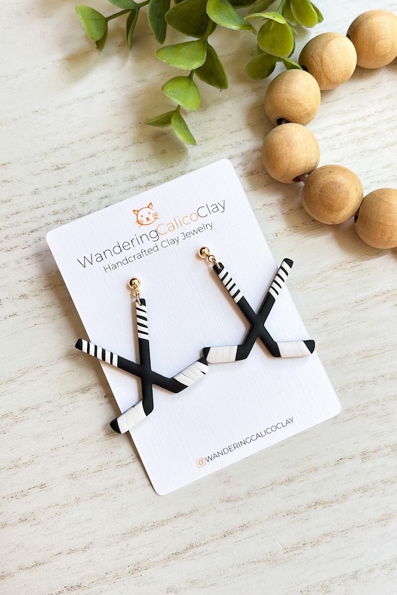 Ice Skate Earrings Ice Hockey Earrings Ice Skate Gift