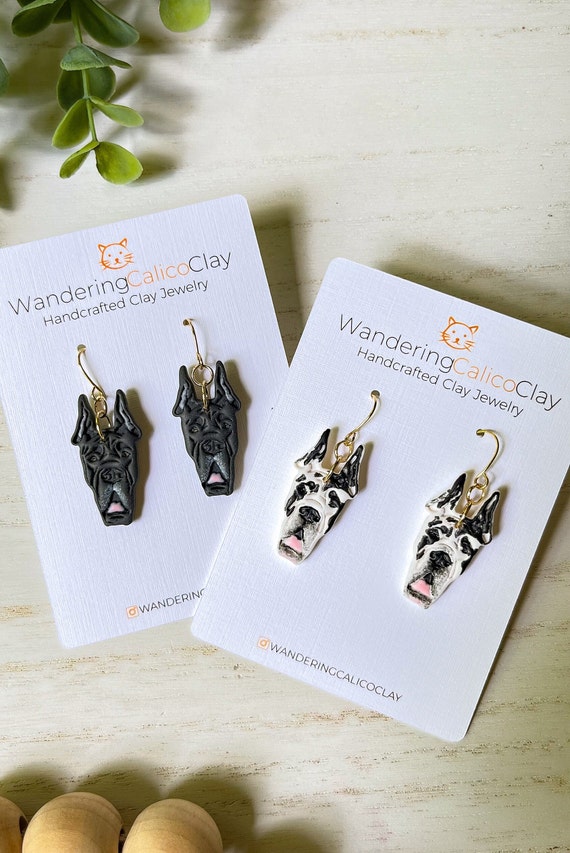 Great dane earrings deals