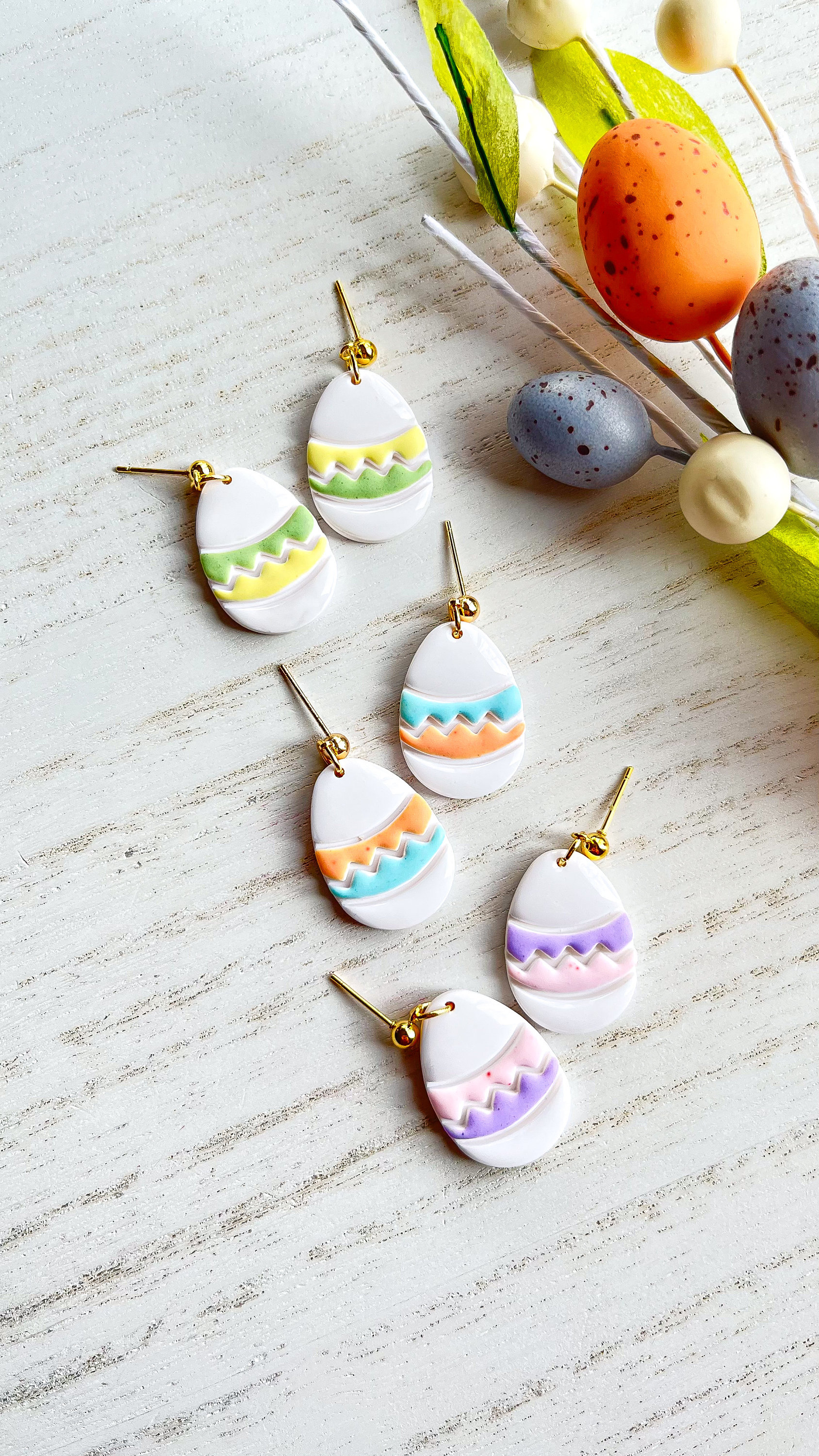 Easter Egg Earrings Easter Egg Earrings