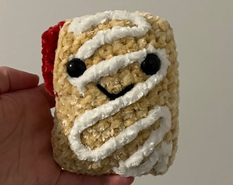 Toaster Pastry Crochet Plushie / stuffed animal / toy