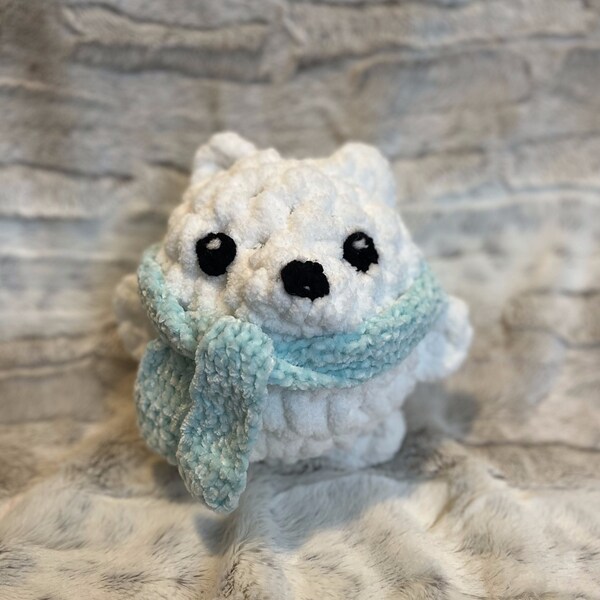 Crochet Bear Stuffed Animal / Plushie Toy