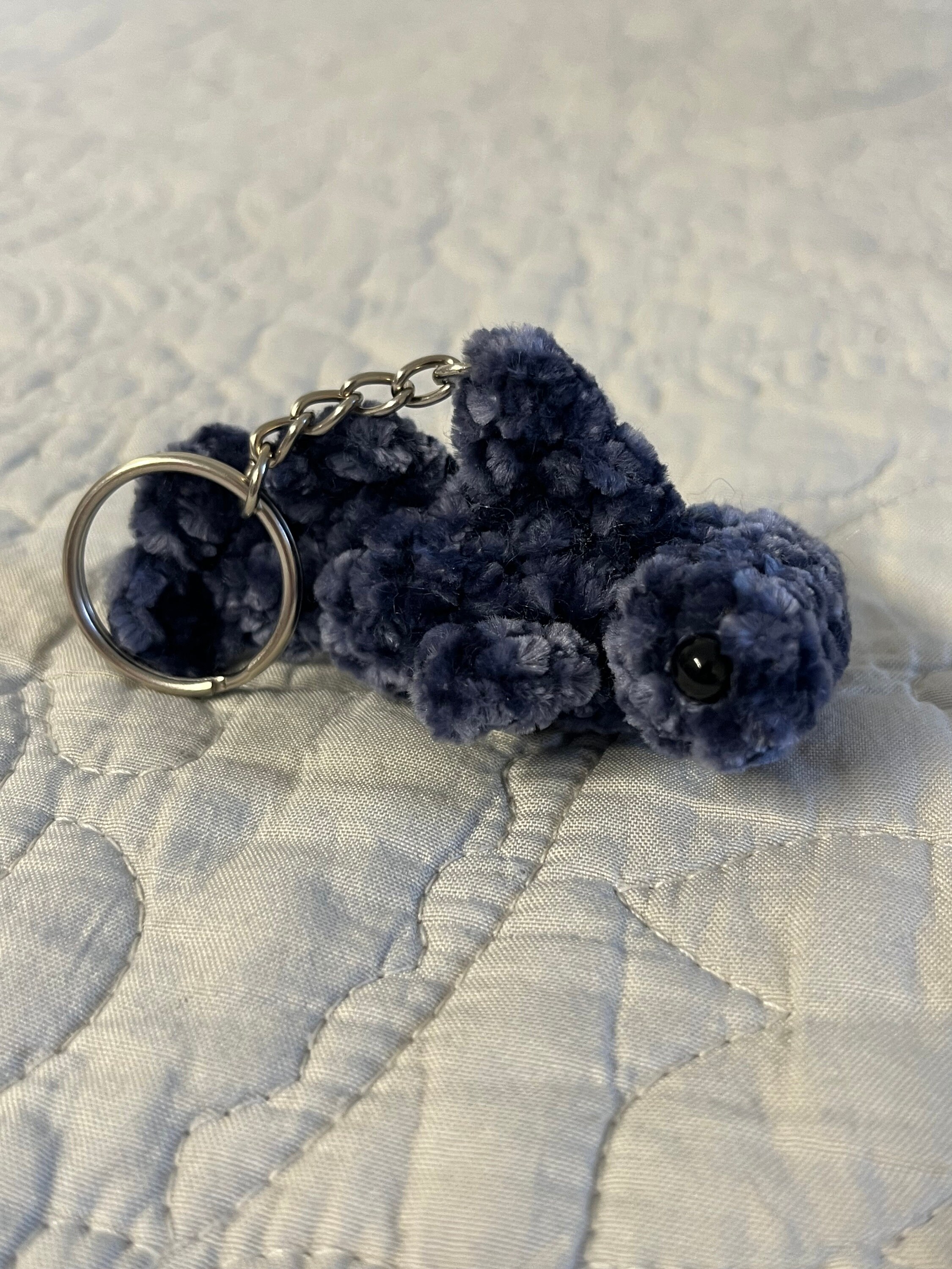 Mini Hammerhead Shark Keychain - Crochet Stuffed Animal Accessory - Etsy