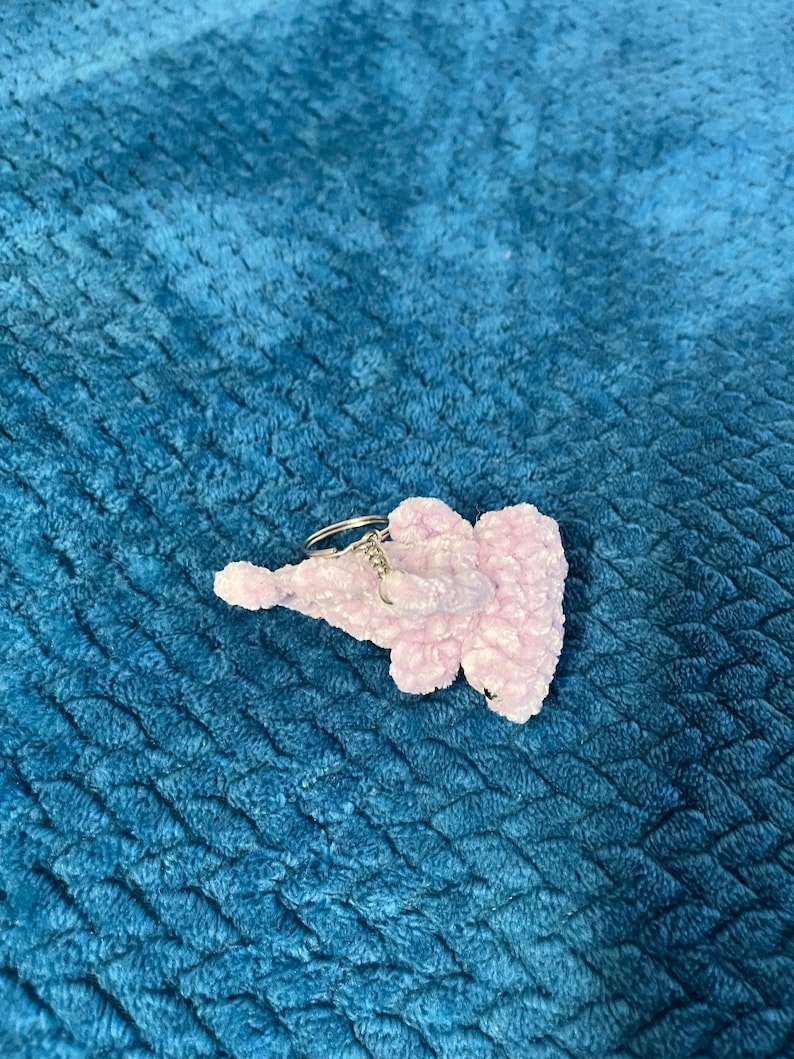 Mini Hammerhead Shark Keychain - Crochet Stuffed Animal Accessory - Etsy