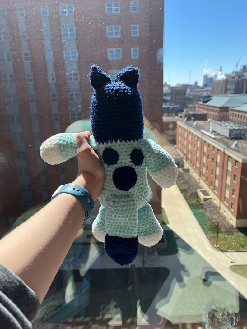 Bluey and Bingo Crochet Stuffed Animals Etsy