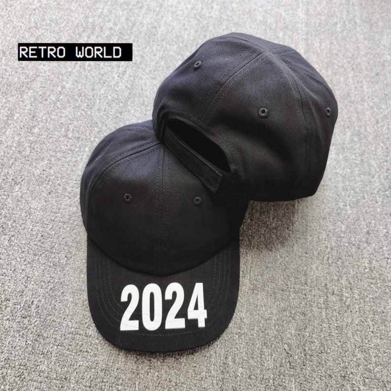 Kanye West YE24 Black 2024 Cap Etsy