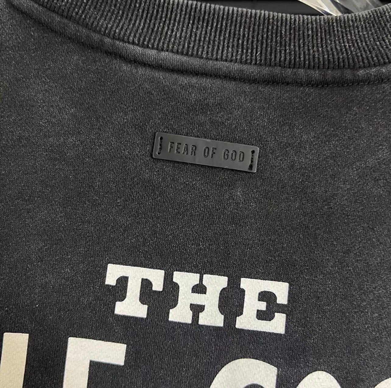 RARE Fear of God X RRR 123 LS Oversized Sweatshirt - Etsy