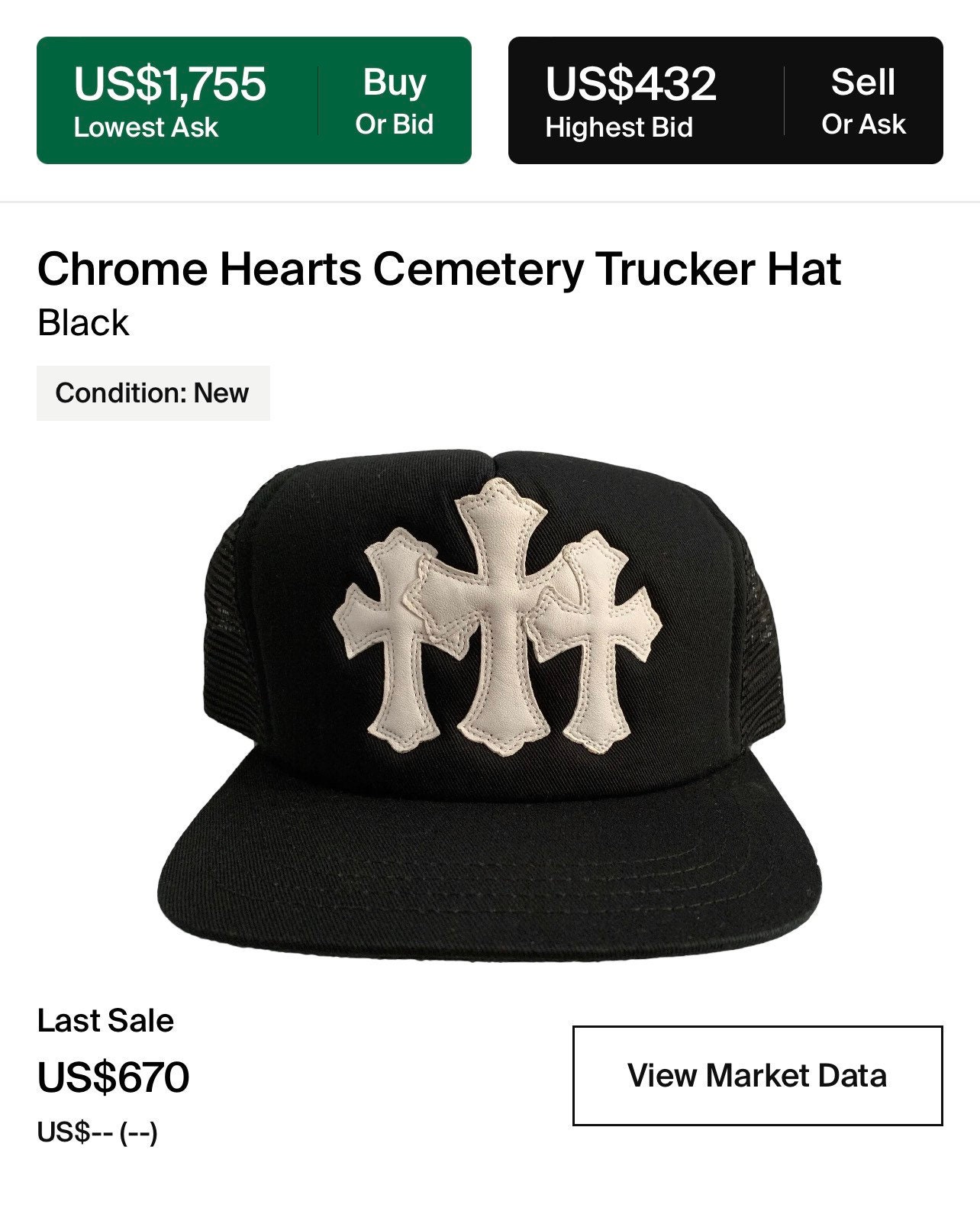 Retro World Premium Leather CH Cemetery Trucker Hat - Etsy