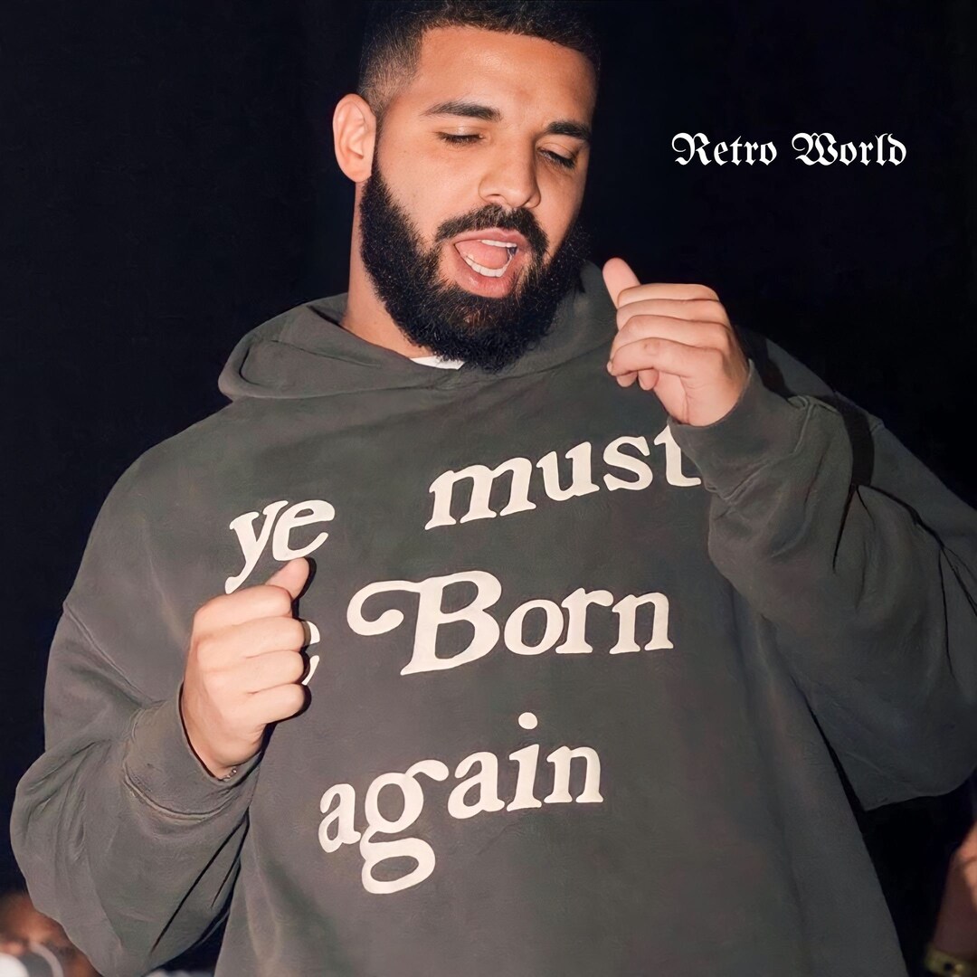 RARE Ye Must Be Born Again Hoodie - Etsy Canada