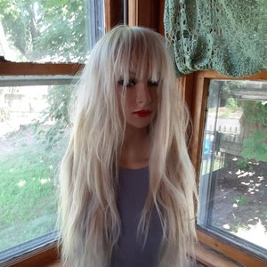 Wigs With Bangs Human Hair Etsy UK
