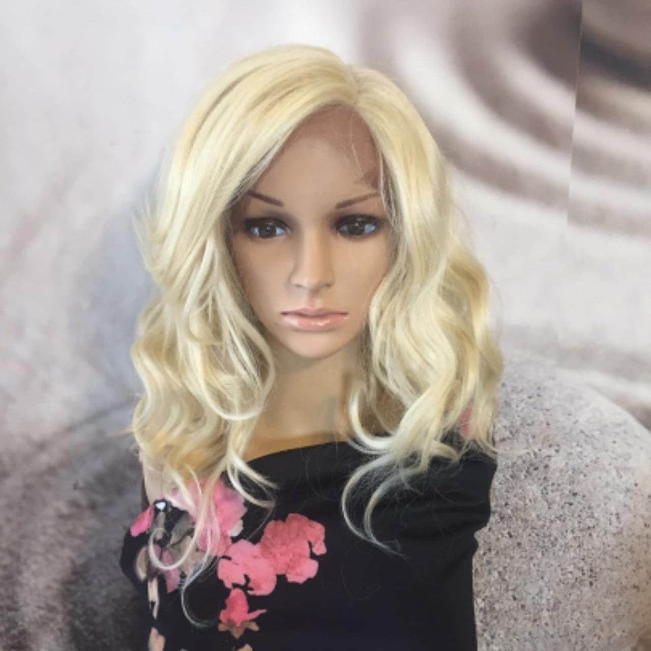 White Blonde 613 curly wig human hair Blende 14-16 Long Amazon.com : 613 Bundles Human Hair 12 main image 3