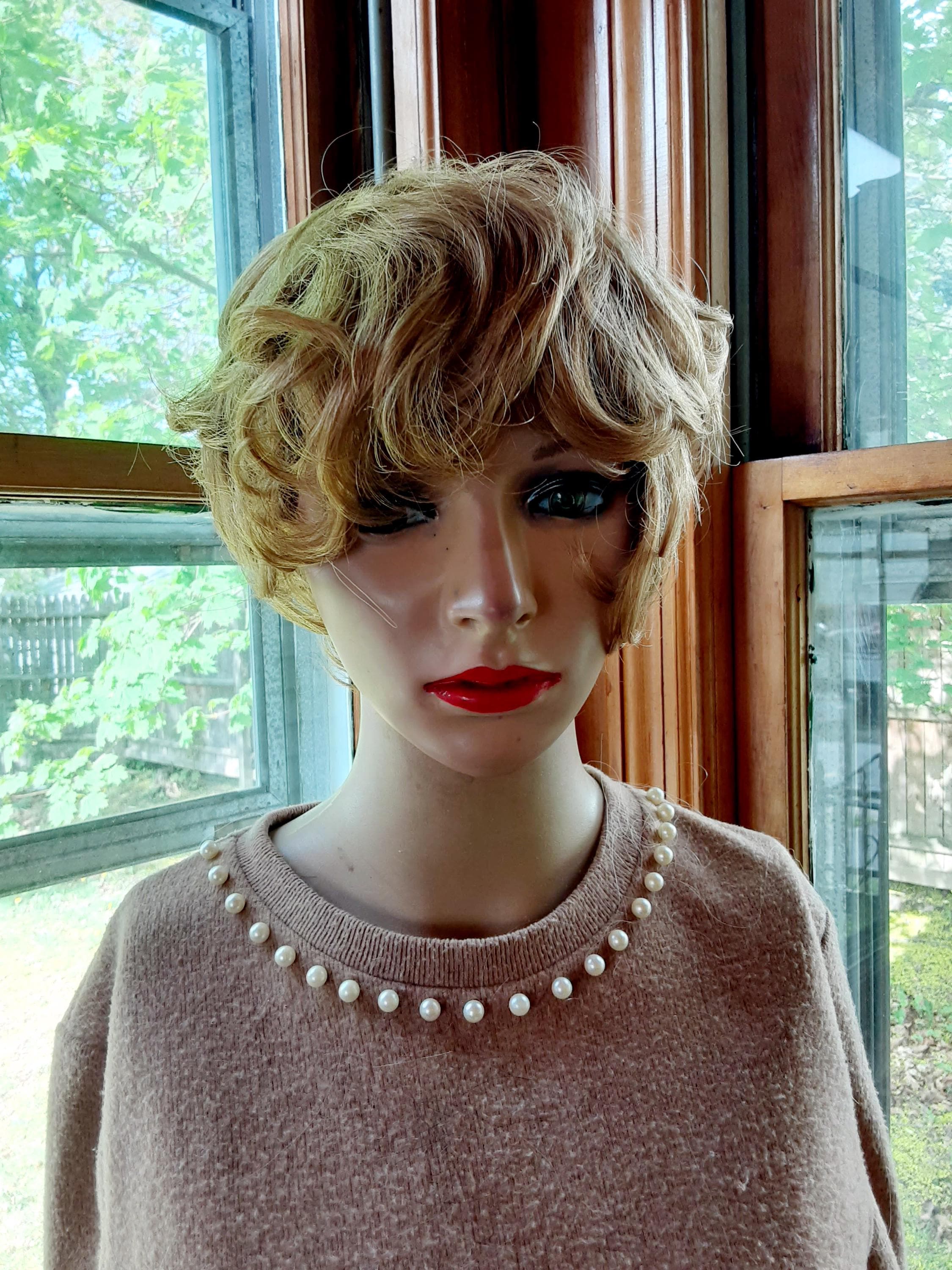 Honey Blonde Pixie Wigs