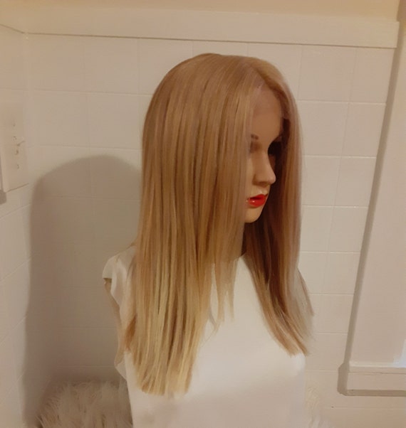 Honey Blonde Lace Front Wig 16 display picture 1