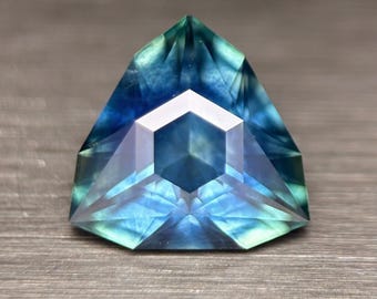 Precision Cut Montana Sapphire 1.31ct 7.04x7.24mm (heated)