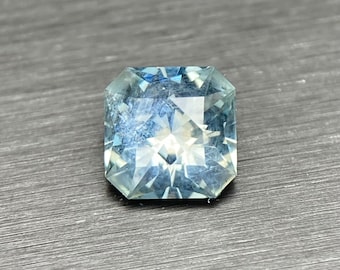 Precision Cut Montana Sapphire .78ct 4.78x4.78mm (untreated)
