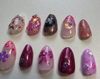 Y2K Nalis! Press on nails