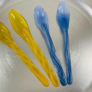 Hand made Glass Spoon