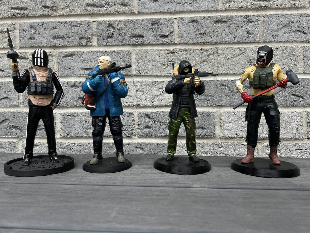 Escape From Tarkov Boss Figurines Set of 4 | EFT Models - Etsy