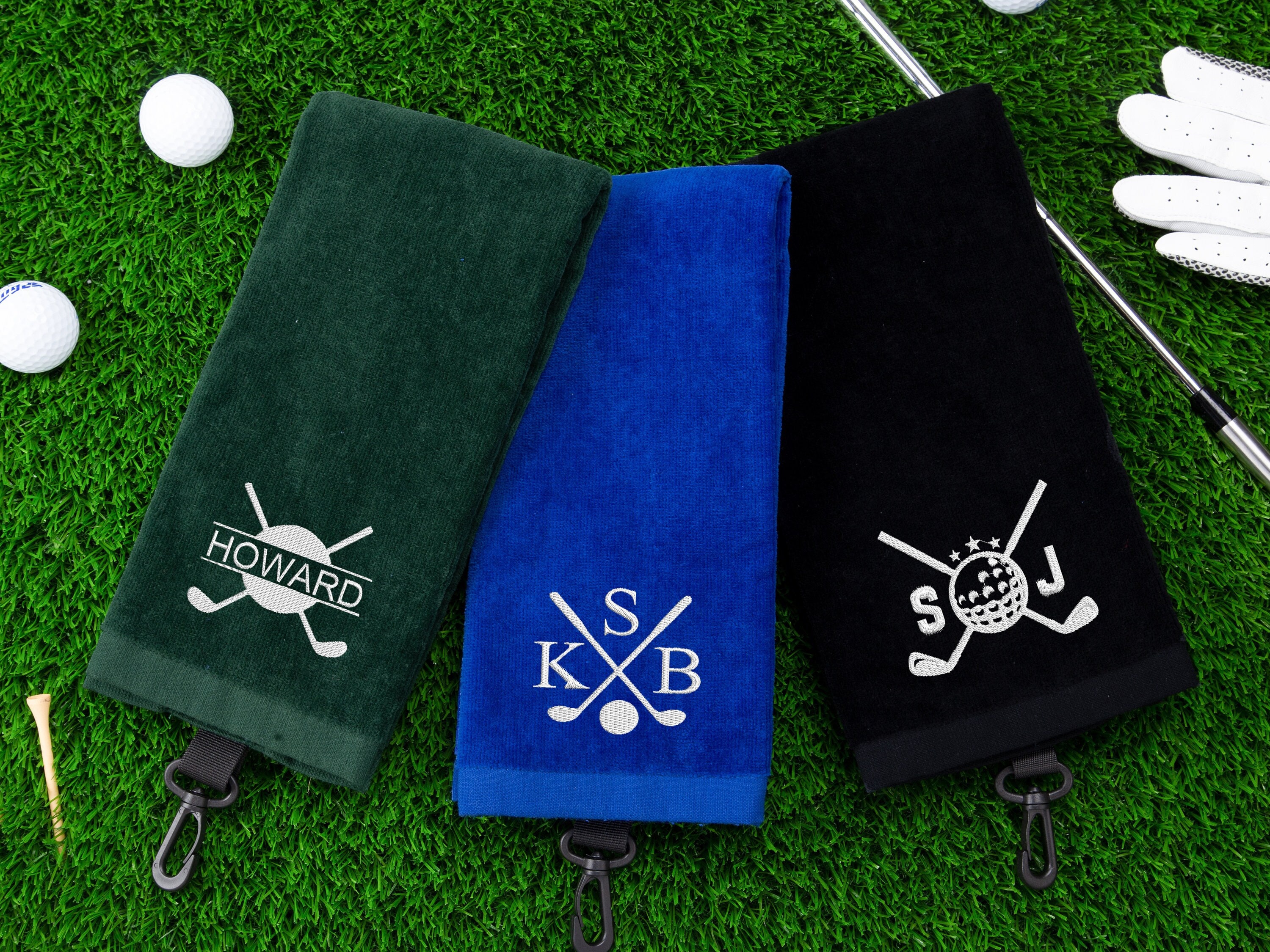 Personalized Golf Towels With Name Embroidered Golf Towel Etsy Australia