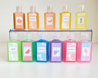 cleandrops Hand Sanitizer 2oz - customizable option (multiple scent, color, and label options)