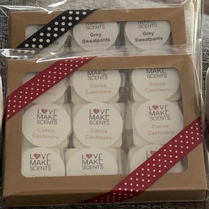 Wax Melt  Box | Strong Scents | Wax Tarts | Wax Cubes | Highly Scented | 9 Wax Melts Same Scent | Perfect for gifts