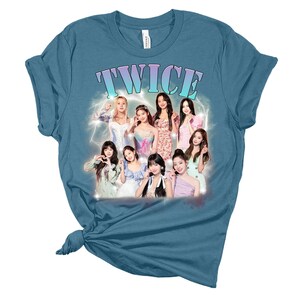 Cute Twice Members Tshirt, Twice Kpop Shirt,K-Drama Shirt, Korean Lover Gift, Korean Hoodie,Korean Pop, Jihyo, Nayeon, Momo, Sana,Mina,Tzuyu immagine 4