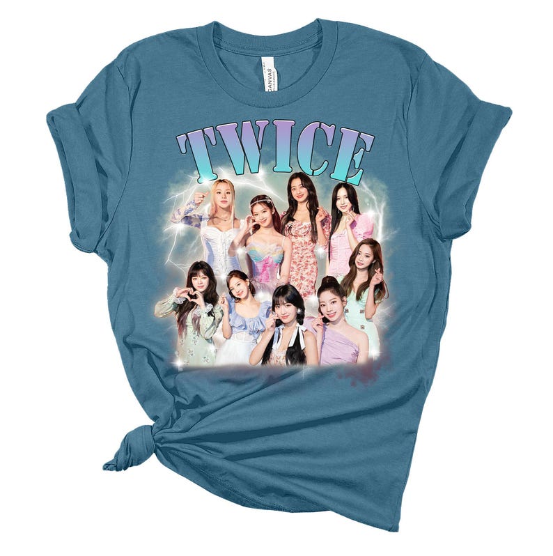Cute Twice Members Tshirt, Twice Kpop Shirt,K-Drama Shirt, Korean Lover Gift, Korean Hoodie,Korean Pop, Jihyo, Nayeon, Momo, Sana,Mina,Tzuyu immagine 4