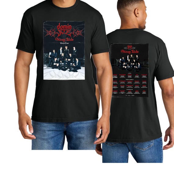 Stray Kids World Tour 2025 Tshirt , Dominate SKZ Tshirt