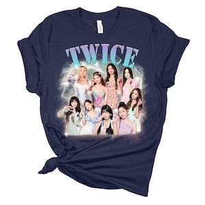 Cute Twice Members Tshirt, Twice Kpop Shirt,K-Drama Shirt, Korean Lover Gift, Korean Hoodie,Korean Pop, Jihyo, Nayeon, Momo, Sana,Mina,Tzuyu immagine 2