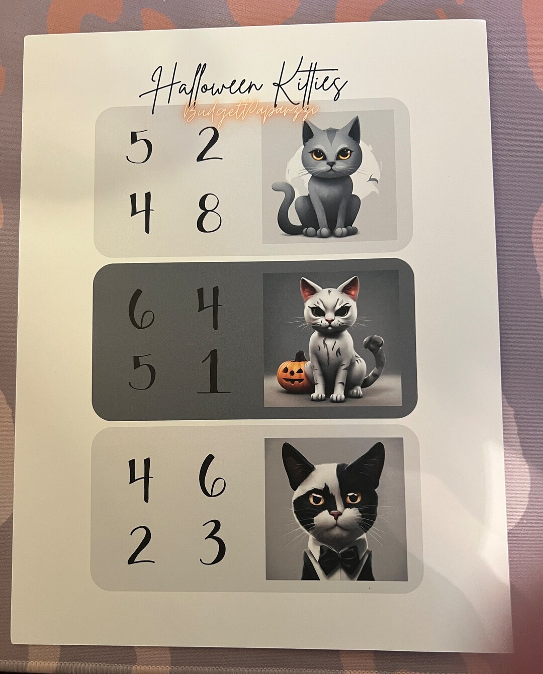 Halloween Kitties Printable Save 50 - Etsy