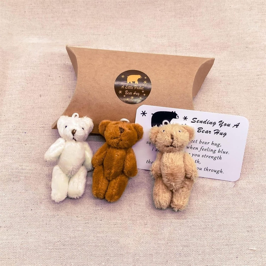 2023 New A Little Pocket Bear Hug Gifts for Him Friendship Etsy