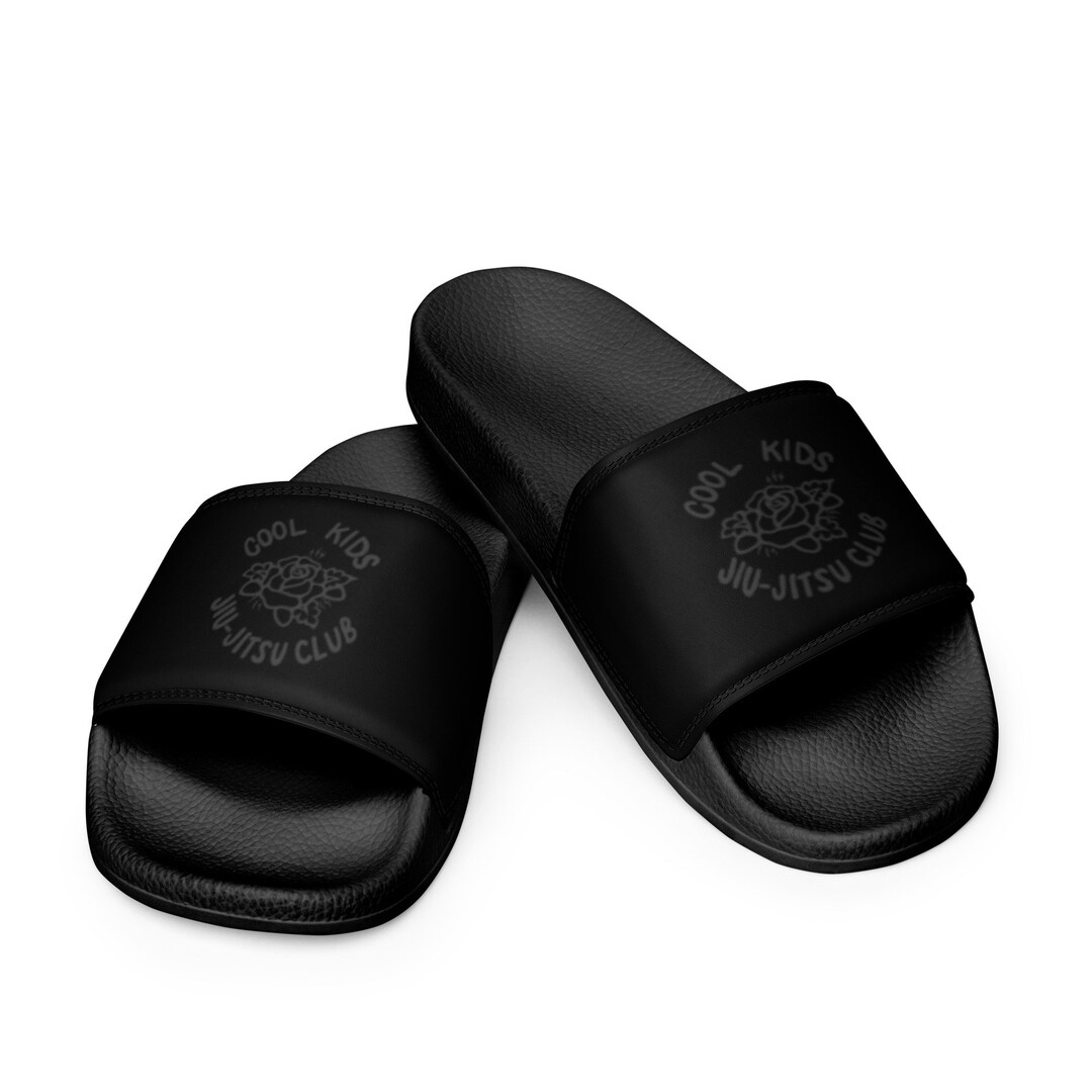 Cool Kids Jiujitsu Club Men's Slides Black/grey Etsy