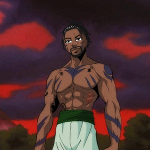 Portrait de papa anime personnalisé, dessin anime pour mari, cadeau anime fête des pères, art anime personnalisé, impression famille anime