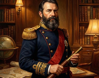 Custom Royal Portrait from Photo, Renaissance Style Historical Artwork for Men or Women, Personalized Regal Digital Portrait Gift