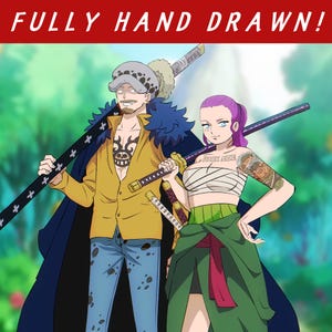 Anime Portrait from Photo | Custom Anime Commission | Digital Anime Art Gift | Unique Anime Style Keepsake | Anime Commission Drawing