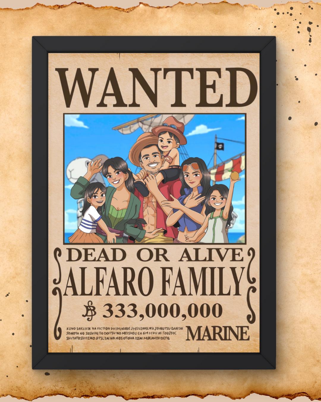 One piece wanted poster - Etsy 日本