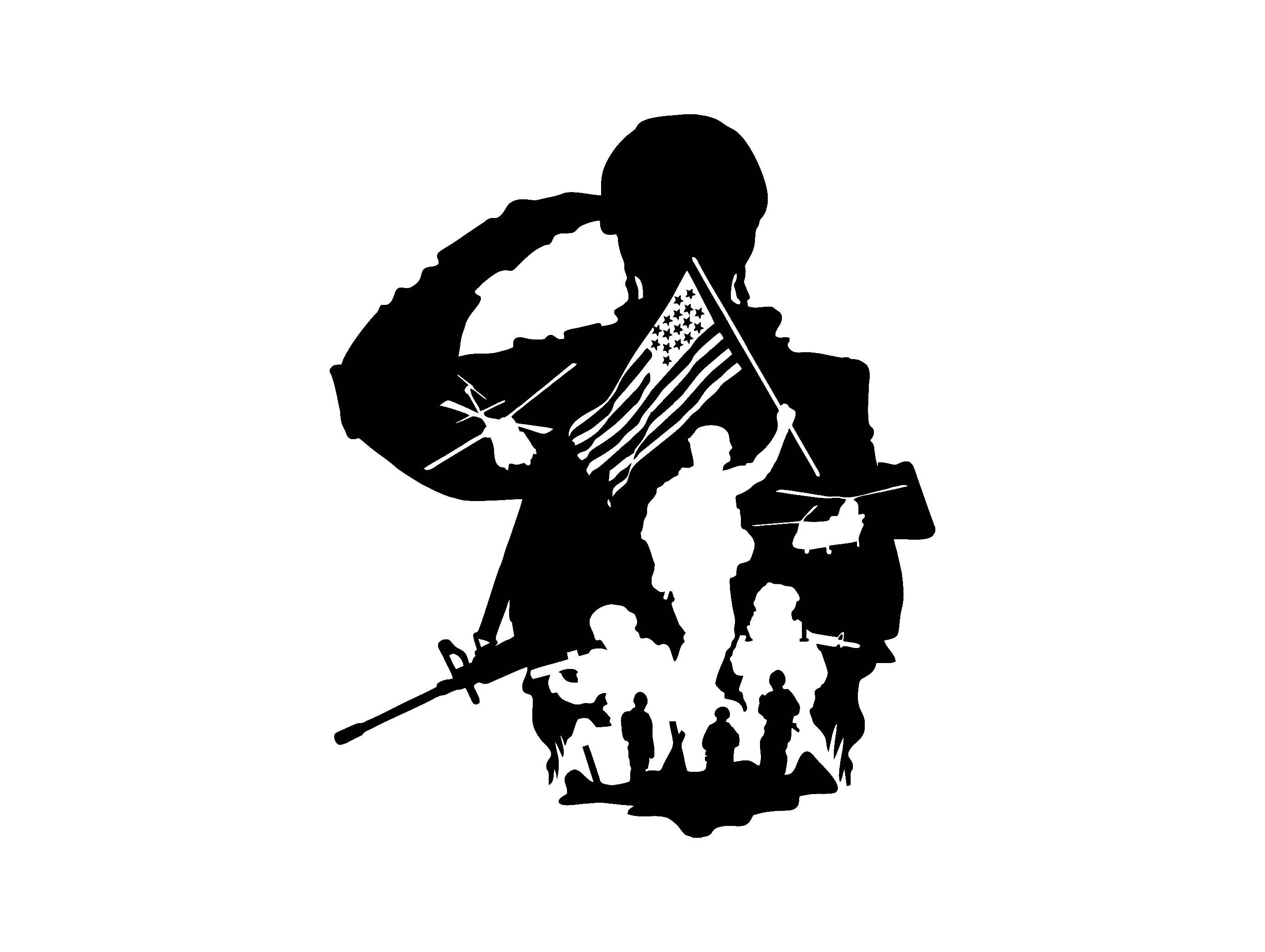 US Soldier SVG, Veteran Soldier Svg, American Troops Svg, Army Svg