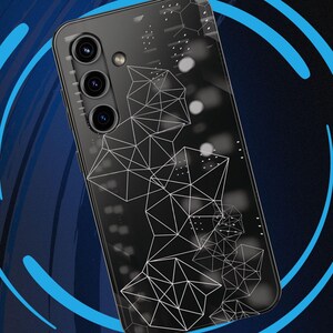 Modern Techie iPhone Case: Gamer Gift, Fits iPhone 15 Pro Max & Galaxy S24