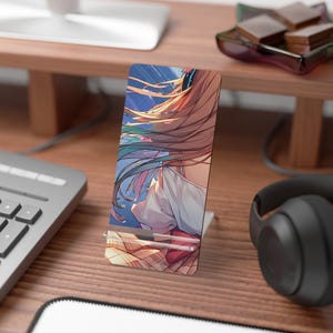 Anime Mobile Display Stand for Smartphones; Mobile Smartphone Display Stand - Pixel iPhone Samsung Universal and Ergonomic