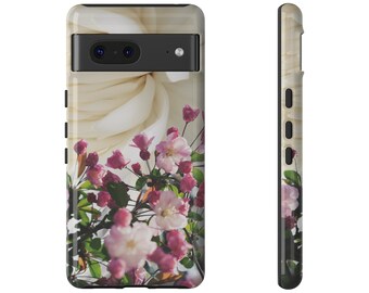 Stilvolle florale robuste Hüllen für Google Pixel – Bright Flowers-Kollektion, passend für Google Pixel 7 6 5 – Bright Flowers6