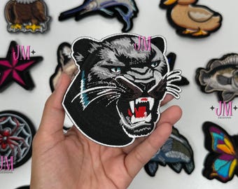 Jaguar Iron On Patch |Iron On | Hat Bar|Trucker Hat