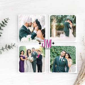 Personalized Coasters , Wedding Gift, Customized Coasters, Photo Coasters, Coasters Personalized, Anniversary Gift