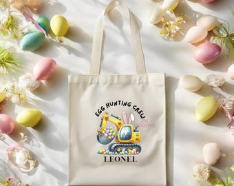 Sacolas de Páscoa Personalizadas - Sacola de Páscoa Personalizada - Ideias de Presente de Páscoa - Sacola de Páscoa para Menino - Sacola de Páscoa para Menina - Reutilizável e Portátil