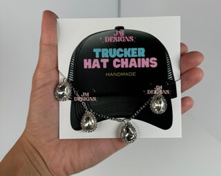 Catene Per Cappelli Da Cowboy E Camionista – Set 7 Pezzi Con Ciondoli Turchesi E Metallo, Fai Da Te, 25.4 Cm