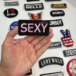 Sexy Iron On Patch |Iron On |Bold Patch| Funny Patches | Hat Bar|Trucker Hat