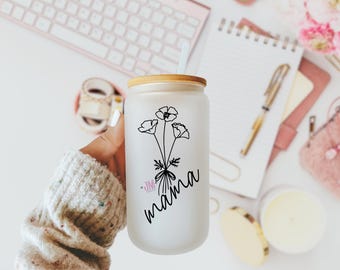 Mama Glass Coffee Cup| Mothers Day Gift| Gifts For Mom| Mama