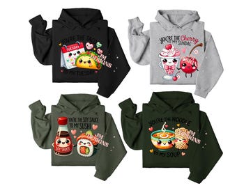 Sweats à capuche drôles pour couples | Sweats à capuche assortis | Couples assortis
