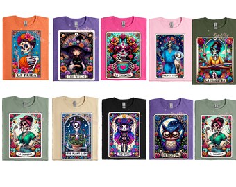 Second round Tarot Card Shirts | The Witch|Vet Tech | Night Owl